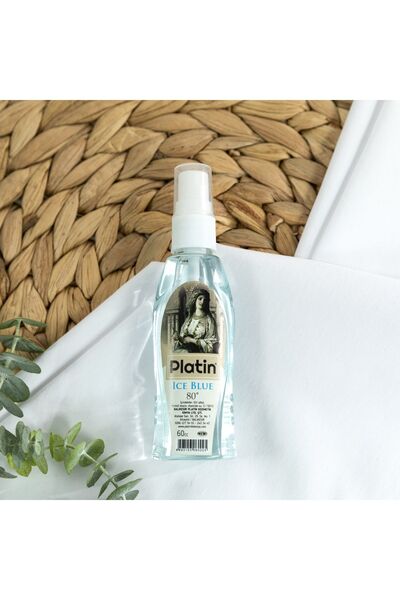 Platin Kolonya & Parfüm Ice Blue Plastik Sprey 80° Kolonya 60 Cc.