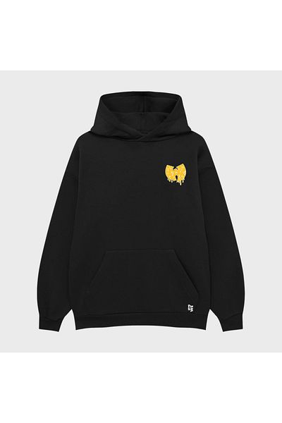PURE EFFECT WU-TANG CREAM Imprimat Oversize Unisex 100% bumbac Hanorac cu glugă - Hanorac respirabil