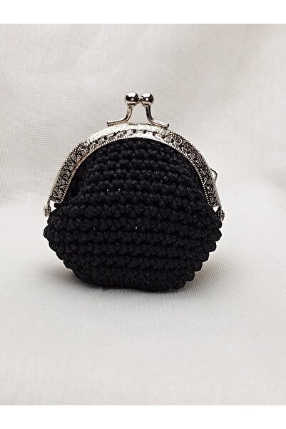 vivienmillineryhats ÖRGÜ SİMLİ BOZUK PARA CÜZDANI, YILBAŞI HEDİYELİK, ÖZEL TA...