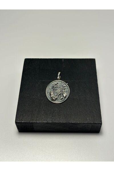 Twinkle Jewellery Man Series Poseidon Kolye Ucu 925 Ayar Gümüş