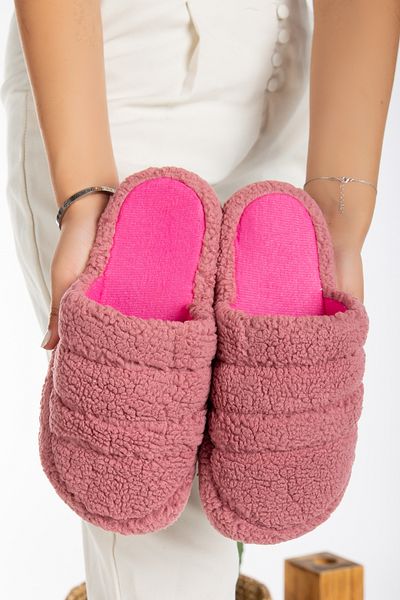 Slipcat Lamb Fabric Wool Silent Sole Women's Slippers Indoor House Slippers