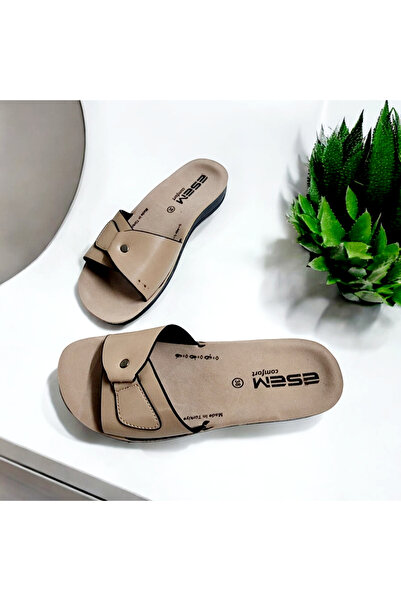 Esem Women's Daily Anatomical Velcro - Adjustable Home and Outdoor Slippers