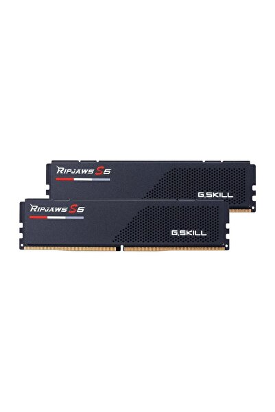 G Skill Gskıll Ripjaws S5 Black Ddr5-6000mhz Cl36 32gb (2x16gb) Dual 1.35v F5...