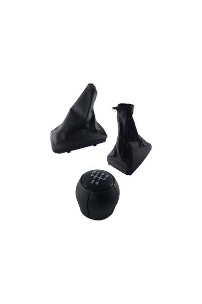İst-Oto Deluxe Car Opel Corsa C Gear Bellow, Handbrake Bellow, Gear Knob Complete Set