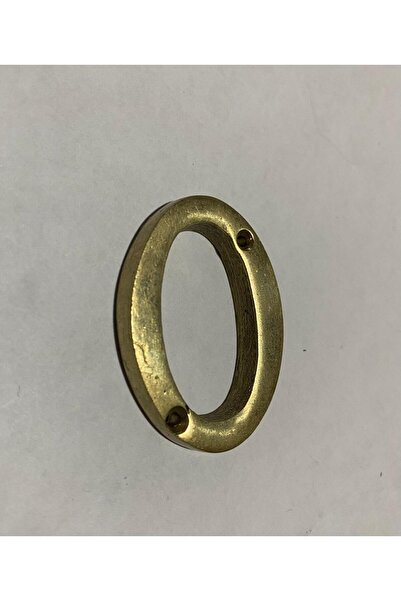 SGS KAPI NUMARASI SARI PRİNÇ KALIN MAT  NO:0 YAPIŞTIRICI HEDİYE UZUNLUK: 4cm