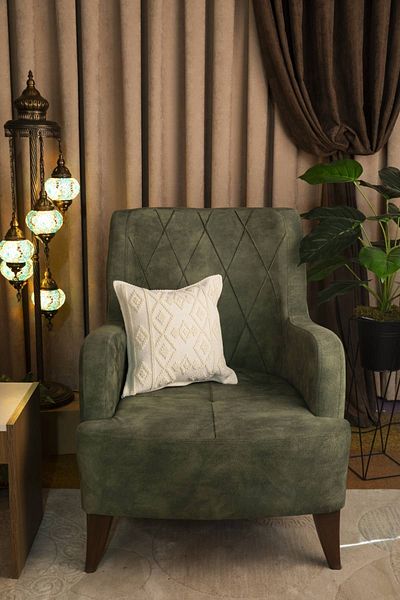 WOOF HOME Față de pernă decorativă din bumbac cu motiv nordic
