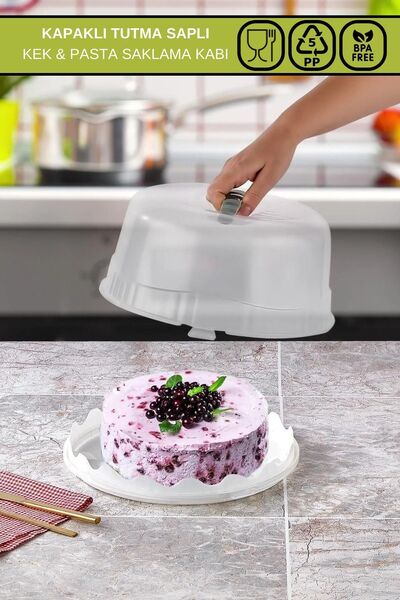 Poomy حاوية حمل وتخزين كعكة المعجنات