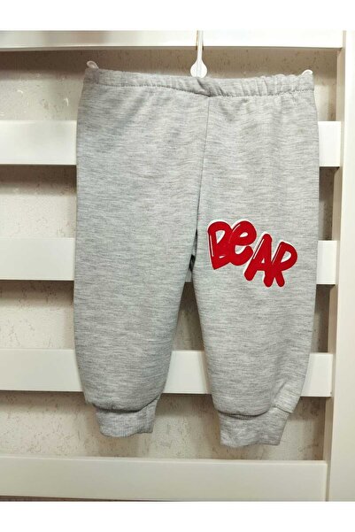 sally baby 2-thread Seasonal 3-Piece Set, Bear Pattern, Text, Zipper, Hooded, Bottoming Top Set, Tracksuit Set