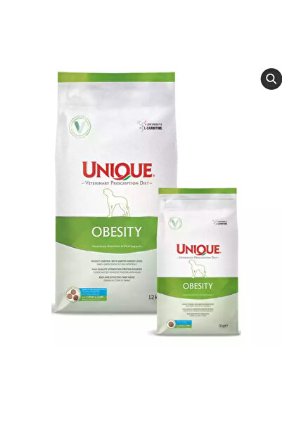 Ebrar Medikal UNIQUE Obesity Kuru Köpek Maması 3Kg