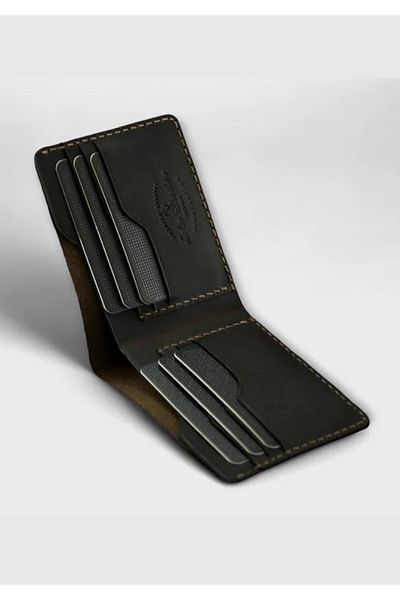 Safir Leather Δερμάτινο πορτοφόλι Lidya Brown Classic
