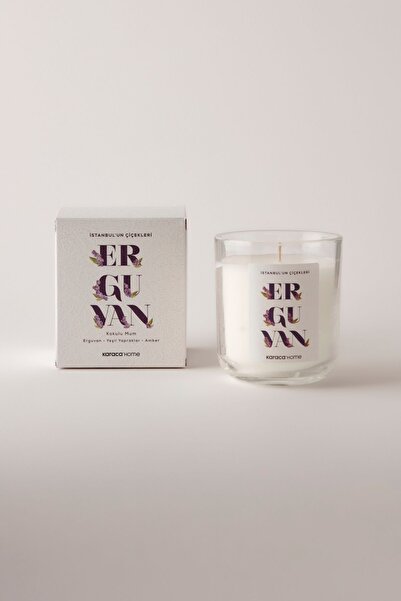 Karaca Home İstanbulun Çiçekleri Serisi Kokulu Mum Erguvan