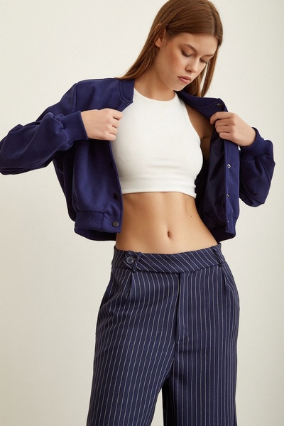 Never more Куртка з підкладкою на кнопках