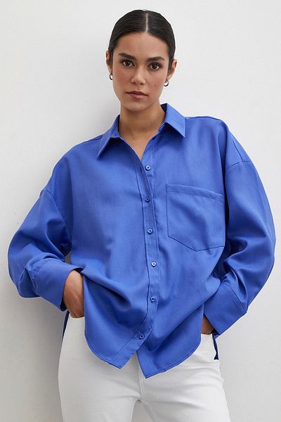 Never more Navy Blue Robe Classic Shirt