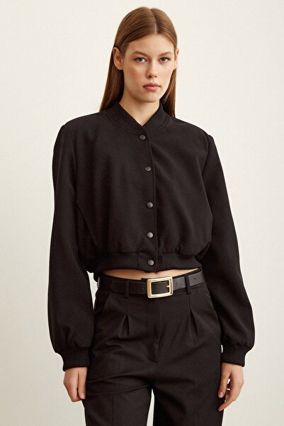 Never more Lined Snap Coat