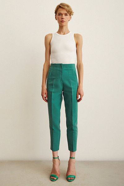 Never more Skinny Fabric Trousers