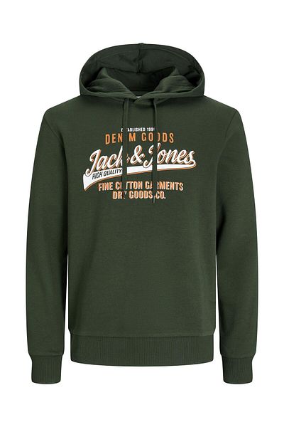 Jack & Jones Plus Kapuzenpullover Plus Logo Kapuzenpullover