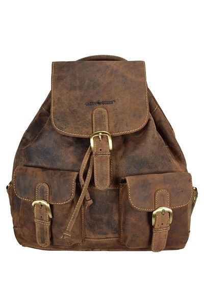 Greenburry Vintage City Backpack Leather 35 cm