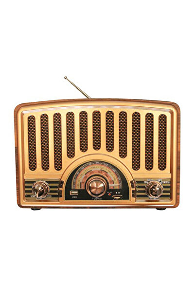 RAISENG Raıseng R-1928 Bt Nostaljik Radyo & Müzik Kutusu Bluetooth Speaker