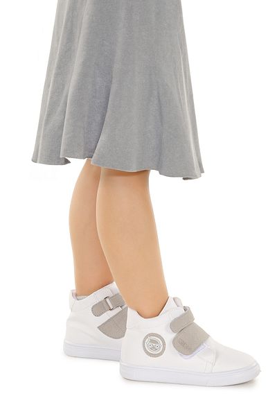 KARAMAZI Κοριτσίστικες καθημερινές μπότες Koyote Velcro - Karamazı Kids