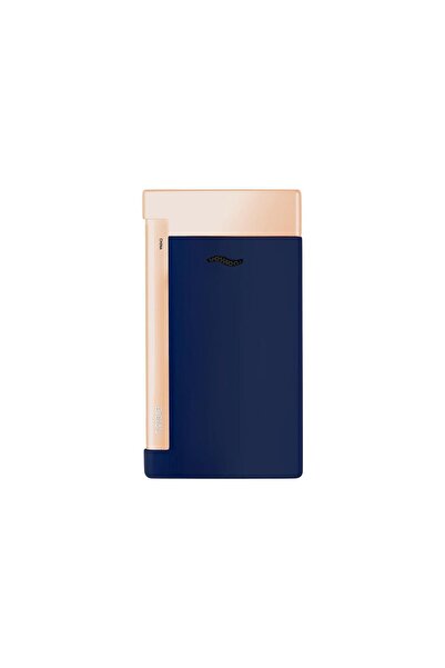 S.T. Dupont Slim 7 Çakmak 027773 Mavi/rosegold