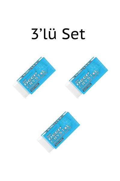 Serve Deep Crystal Clear Eraser 3 Συσκευασία