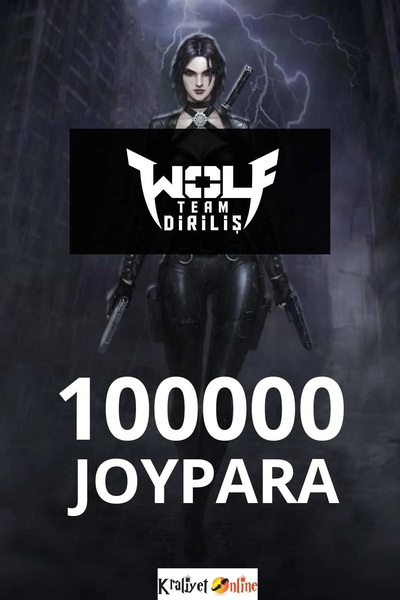 KraliyetOnline Joygame 100.000 Joypara, 45000 Wolfteam Nakit