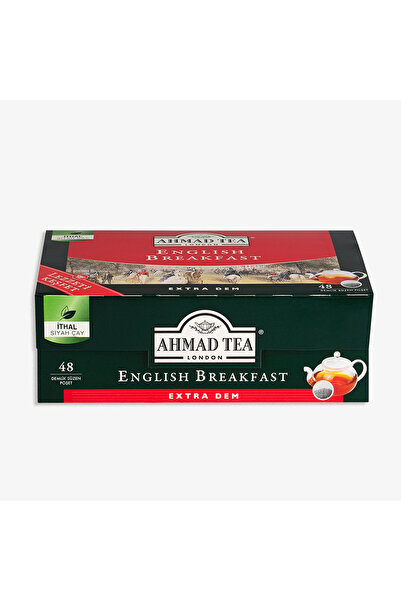 Ahmad Tea ENGLİSH BREAKFAST 48 ADET demlik poşet çay