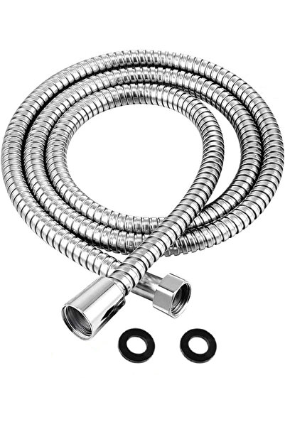 NEROLIA 200 cm Paslanmaz Çelik Spiral Hortum - Yüksek Basınç