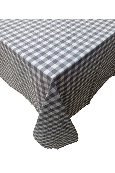 GÜLLÜCE HOME طاولة نزهة مقاس 170 × 170 - مفرش طاولة القماش القطني