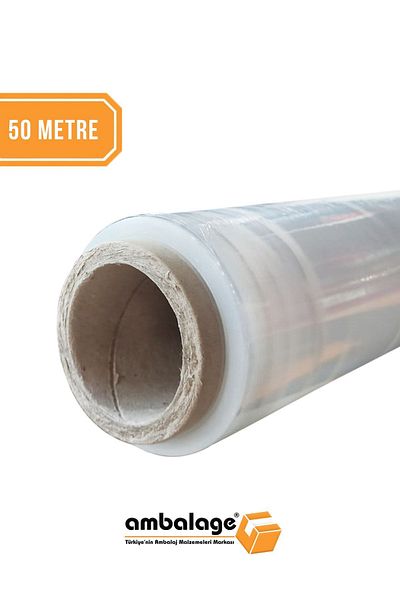 Ambalage 50 MEtEr StrEtch Film - Goods, FurniturE Wrapping ProtEction, Packaging, Transport and Moving ParcEl, 300% StrEtch
