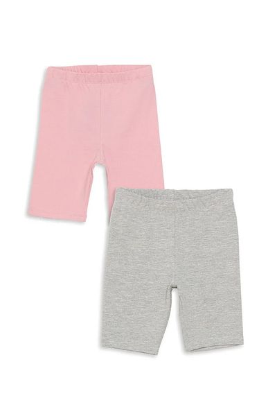LC Waikiki LcwBaby- Pink Elastic Waist Short Leggings forBabyGirl