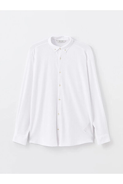 LC Waikiki LCW Vision  Regular Fit Uzun Kollu Erkek Gömlek