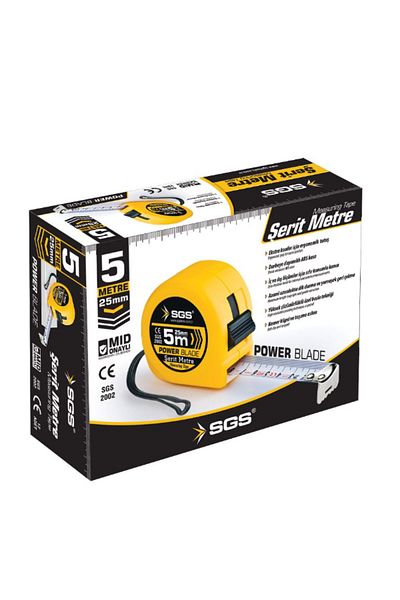 DEPOKON Sgs 5m X 25mm Steel Tape Meter