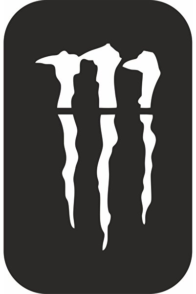 BENİMSER REKLAM مصباح أمامي وقاعدة زجاجية للسيارة من Monster Claw، ملصق تلقائ...
