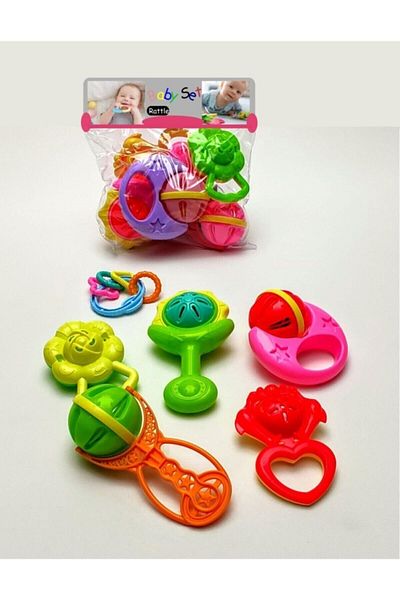 Papakudi Baby Rattle Set for Babies - Safe Use