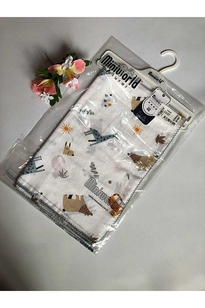 Miniworld Unisex Ageless Baby Blanket - Seasonal, Super Absorbent Swaddle