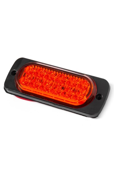 AHMET OTOMOTİV 12 LEDLİ SARI-TURUNCU LED LAMBA 12V-24V