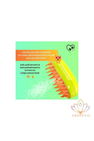 Ardinyo Cat Care Set - Cute Catnip, Avocado and Steam Washing Brush