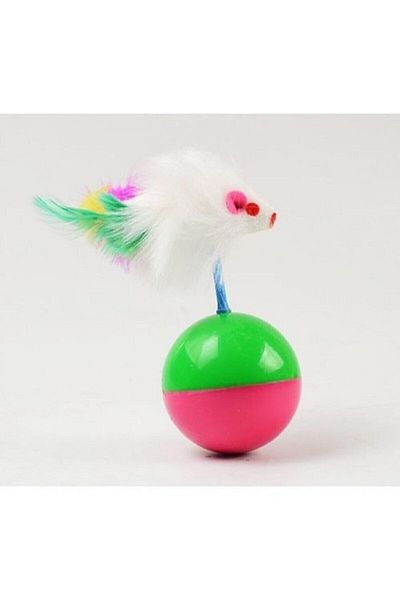 Ardinyo Furry Mouse Shaped Hacıyatmaz Cat Toy Hacı Yatmaz