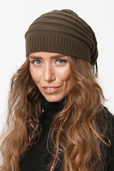 Vemod Knitwear Knitted Beanie Neck Collar - Khaki