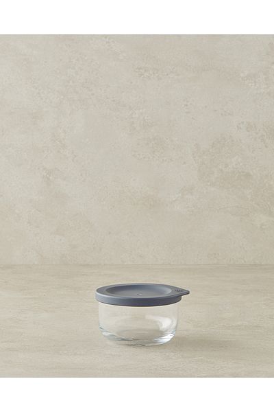 English Home Gray Fresh Safe Glass Spice Bowl - 380 Ml