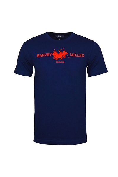 Harvey Miller Polo Club T-Shirt Kurzarmshirt Polo-Club