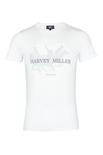 Harvey Miller Polo Club T-Shirt Kurzarmshirt Pferde