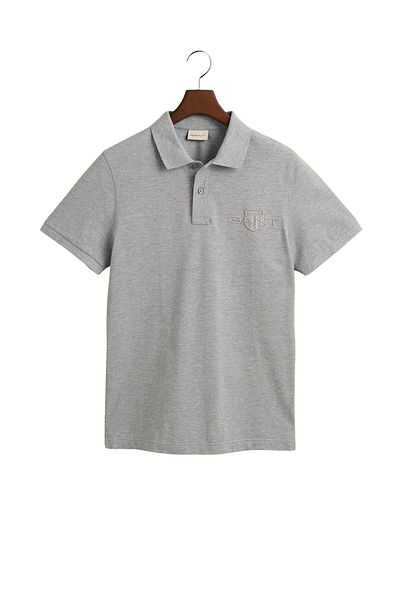 Gant Poloshirt Reg Tonal Shield Kurzarmshirt
