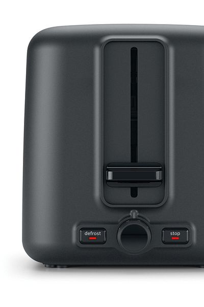 Bosch Compact Toaster DesignLine Red, TAT3P424GB, 1 Year Manufacturer Warranty