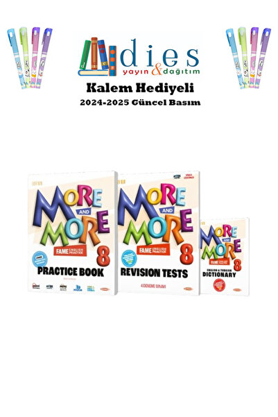 Fenomen Yayıncılık More & More 8. Sınıf PRACTICE BOOK & DICTIONARY & REVISION...