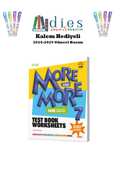 Fenomen Yayıncılık More & More 7. Sınıf Test Book (2024-2025) Güncel Basım