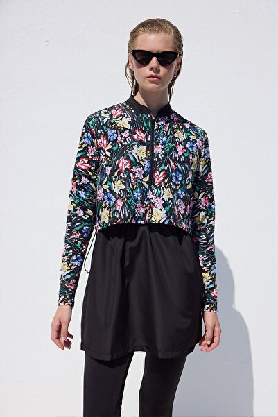 Manuka 3dílné plavky zahradní hidžáb - padáková tkanina, standardní