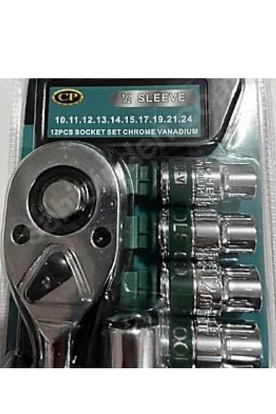 CP Socket Set - 12 Pieces 1/2 Set