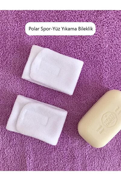 Bonvii Int Bileklik Polar Cırt Bantlı Çift Spor Spa Yüz Yıkama Kol Bilekliği ...